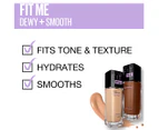 Maybelline Fit Me Dewy + Smooth Foundation 30mL - Natural Beige