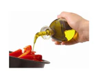 Cylindrical Olive Oil Dispenser Oil Bottle Glass with No Drip Bottle