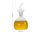 Cylindrical Olive Oil Dispenser Oil Bottle Glass with No Drip Bottle