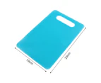 Cutting Board Anti-slip Kitchen Tool Candy Color Chopping Board Food Cutting Block Mat for Kitchen-Deep Blue