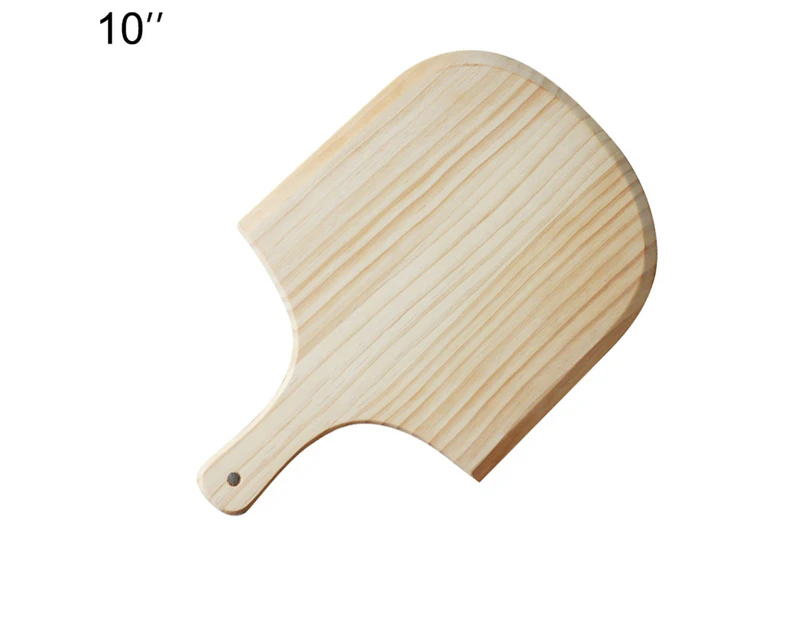 8/10/12/14inch Traditional Wooden Pizza Peel Homemade Cheese Board Kitchen Tool-10 inches