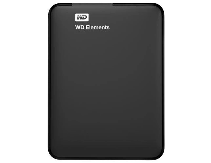 WD Elements 2TB 2.5" Portable Hard Drive - Black [WDBU6Y0020BBK-WESN]