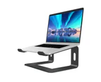 WIWU Laptop Desk Stand Metal Holder for 10 to 15.6 Inches Macbook Notebook-Black
