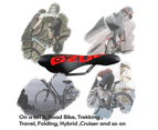 Venzo Comfortable Bike Bicycle Saddle Seat - For MTB, Road, Exercise, Trekking, Folding, Hybrid & Cruiser Bikes - XC Saddle Seat - Red