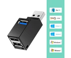 USB 3.0 3-port Hub (2 USB 2.0 + USB 3.0),Data Hub for PCs and Other