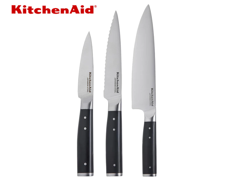 KitchenAid 3-Piece Gourmet Chef Knife Set