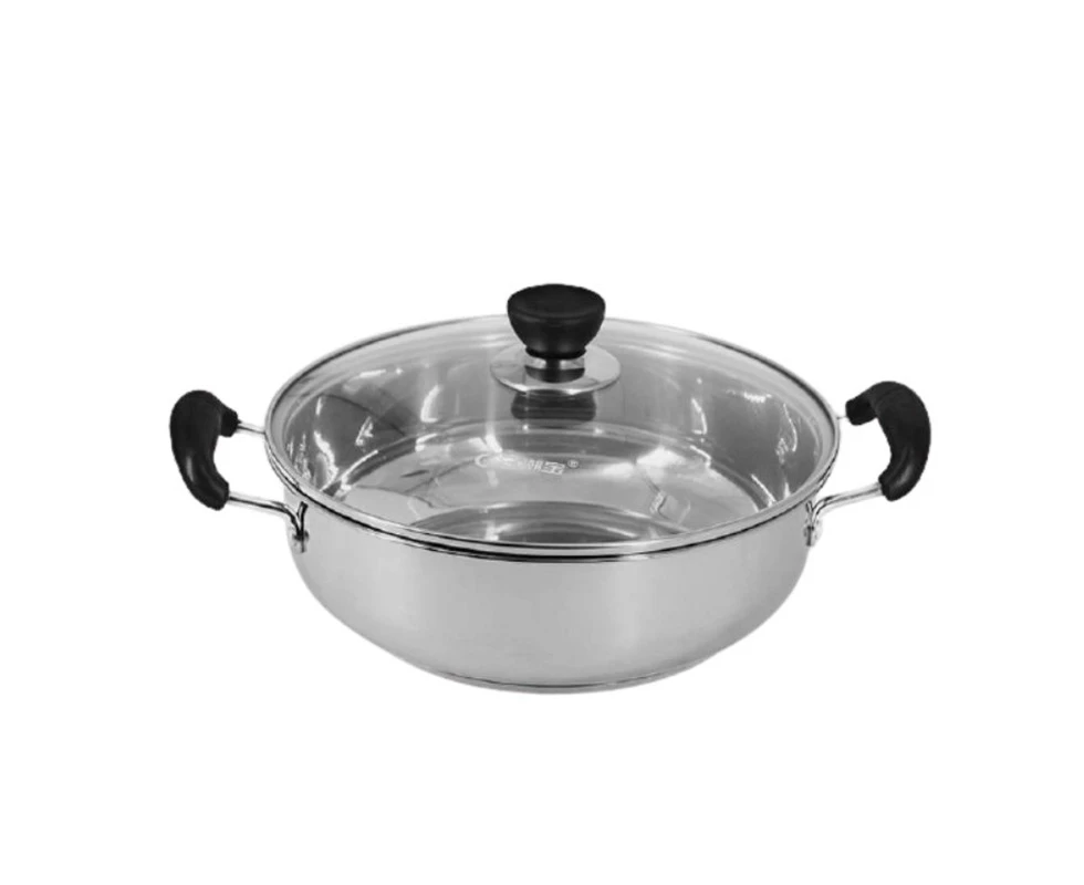 Chaobao Stainless Steel Shabu Steamboat Hot Pot 26/28/30/32cm