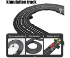 21.2 m Electric Track Racing Slot Sets Two Cars Controls Kids Vehicle Toys Gift