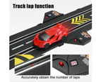 21.2 m Electric Track Racing Slot Sets Two Cars Controls Kids Vehicle Toys Gift