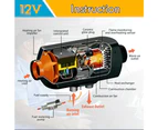 12V 5KW Diesel Air Heater 10L Tank for Truck Caravan Motorhome