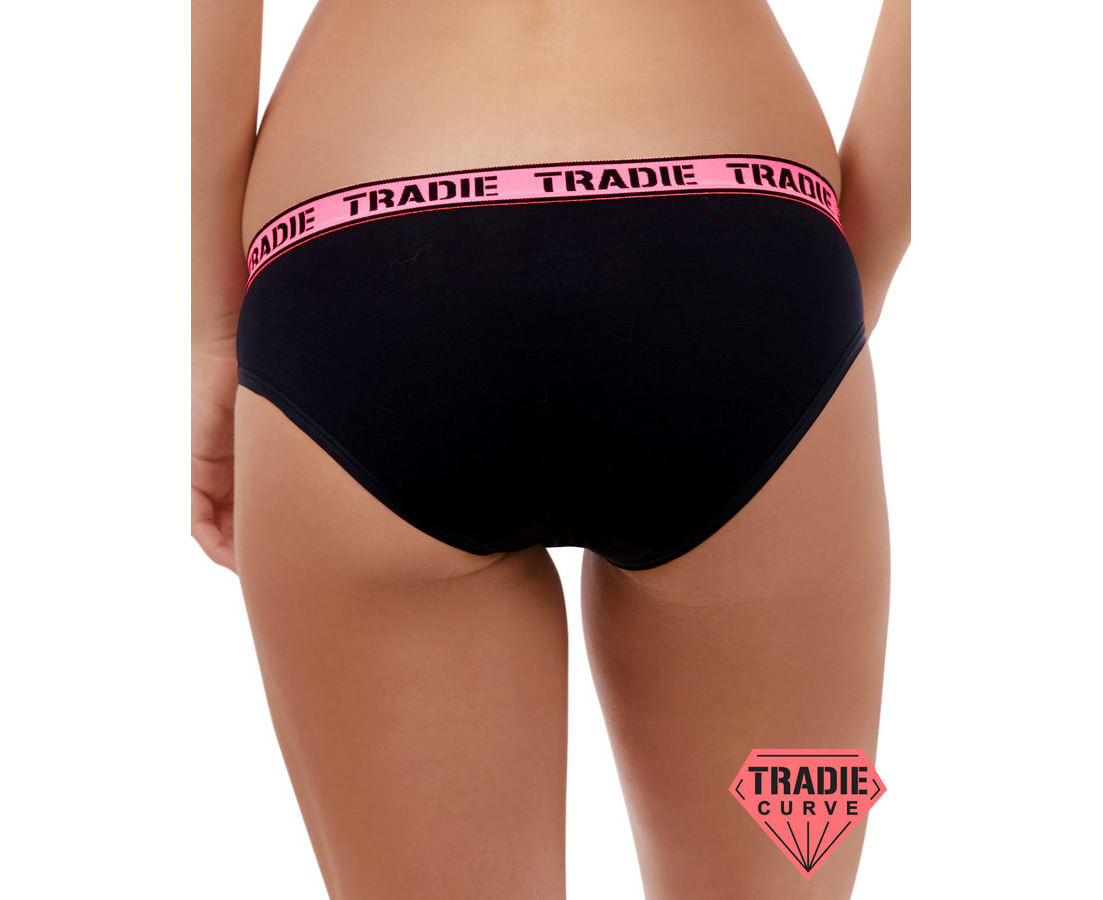 Tradie Lady Curve Women's Hi-Kini 3 Pack - Multi - Size 22