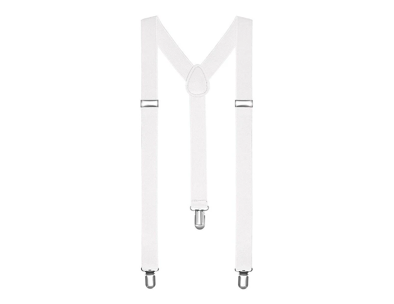 Suspenders - White