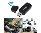 3.5mm AUX USB Bluetooth-compatible Audio Stereo Music Receiver Adapter for PC Car Speaker
