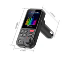 Car MP3 Player Deep Bass Quick Charge Intelligent Bluetooth-compatible 5.0 Car FM Transmitter for Truck