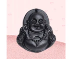 Maitreya Lucky Buddha Carving Hanging Necklace Pendant Jewelry Ornaments Gift