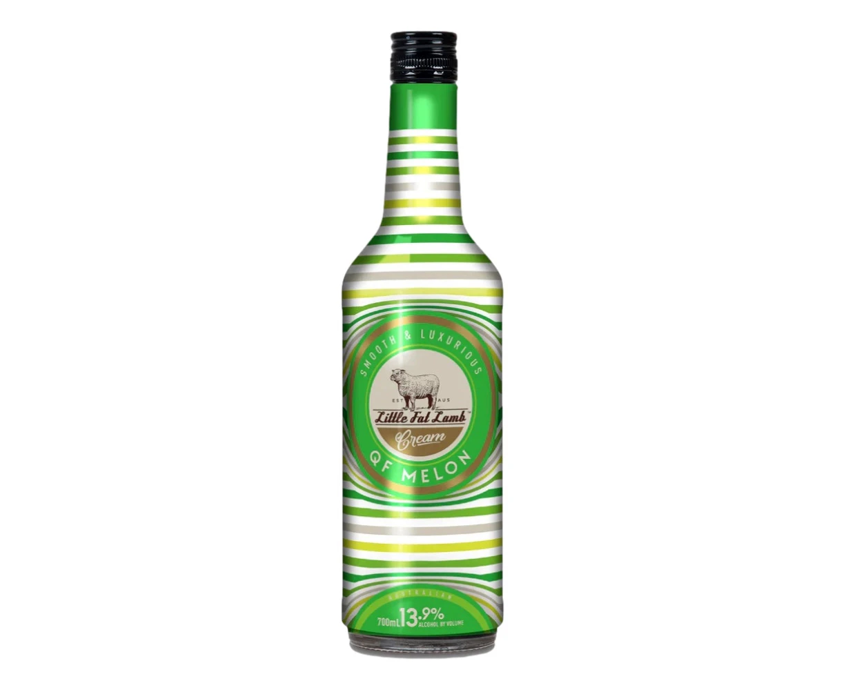 Little Fat Lamb QF Melon Cream Liqueur 700mL