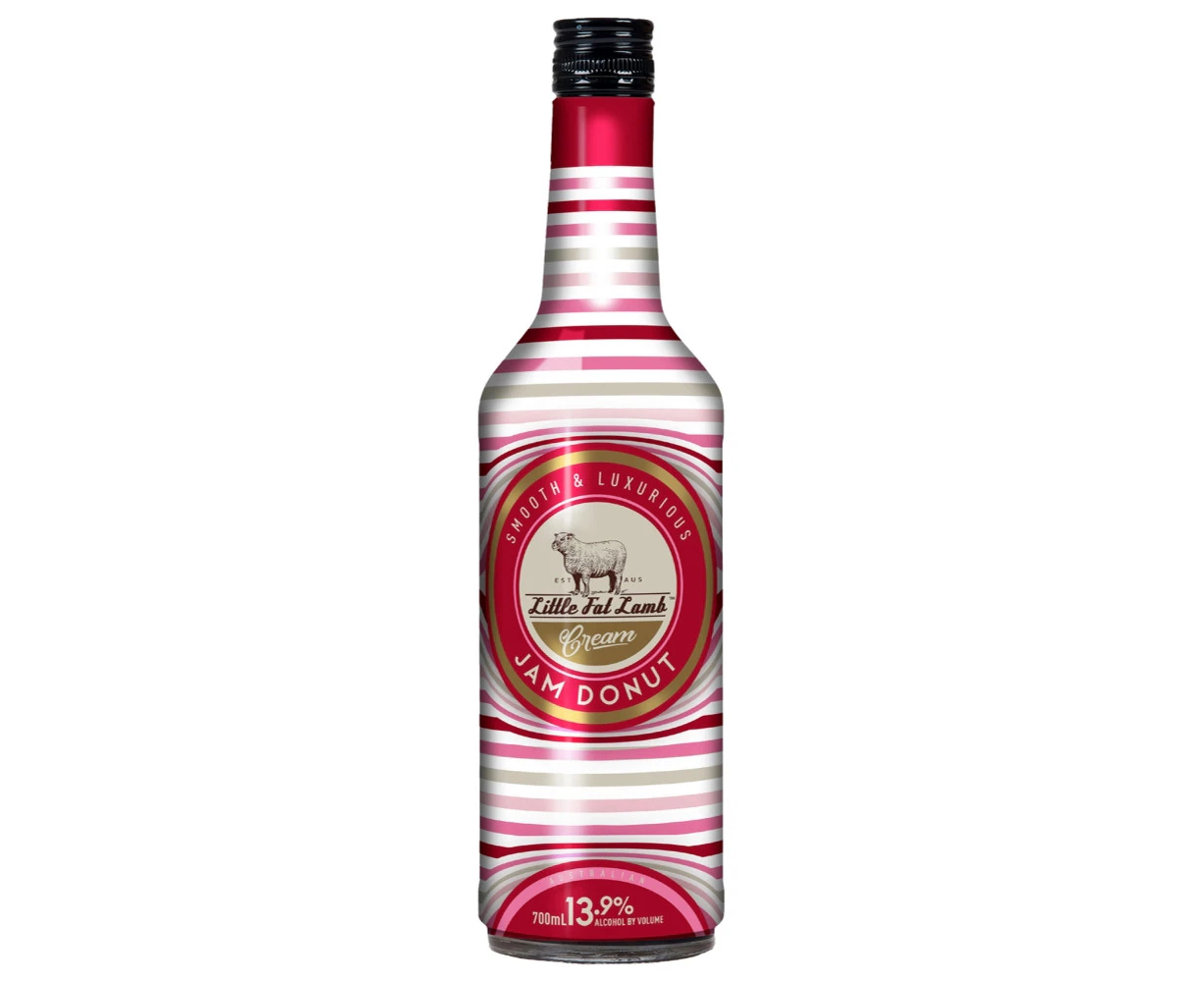 Little Fat Lamb Jam Donut Cream Liqueur 700mL