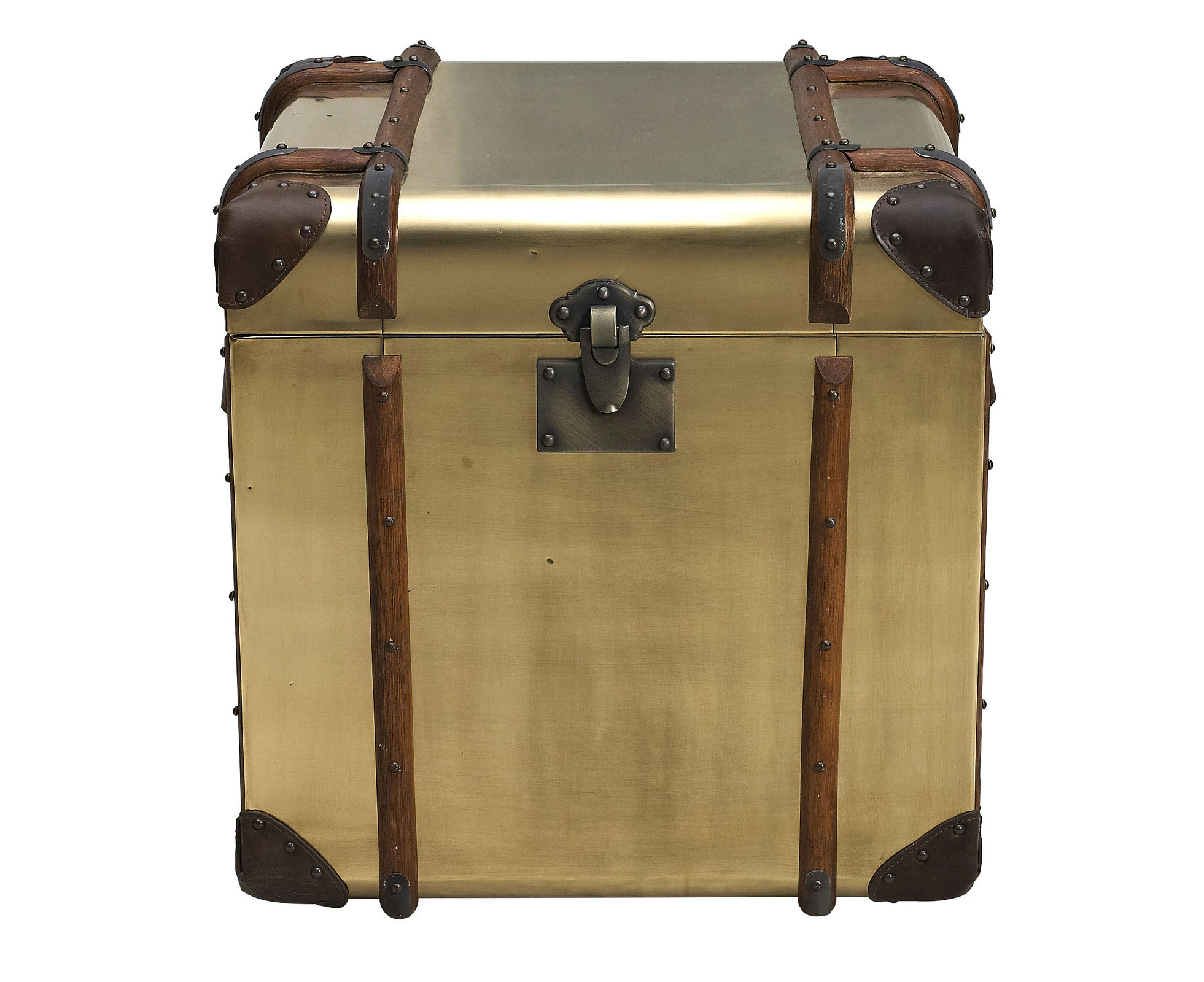 POLSTAR | VINTAGE BRASS TRUNK SIDE TABLE