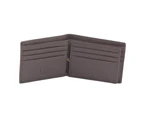DASHIEL - Mens Genuine Soft Leather  Bifold Wallet RFID Blocking - Brown