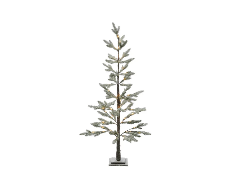 Snowy Spruce Pre-Lit Christmas Tree