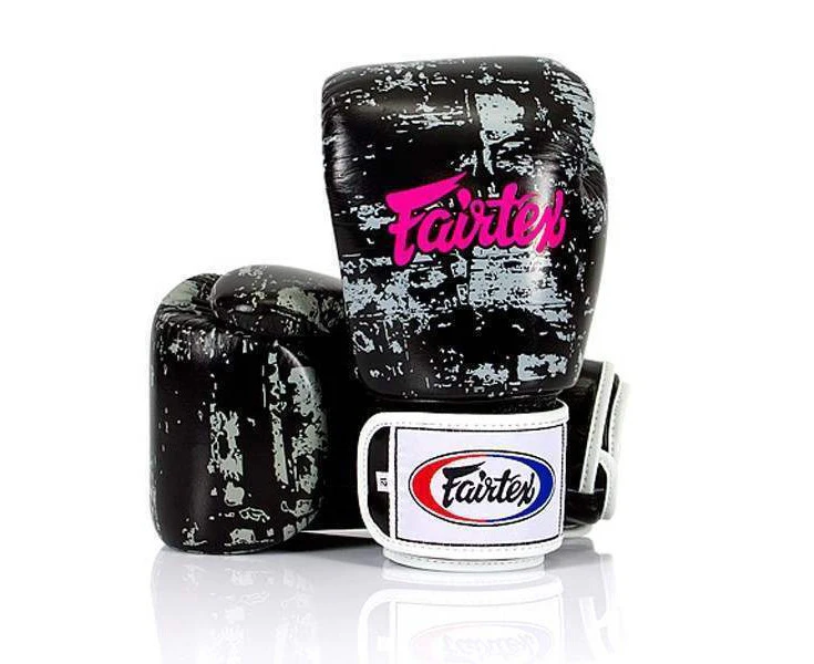 [Free Shipping]FAIRTEX-Dark Cloud Boxing Gloves Muay Thai Kick MMA(BGV1)