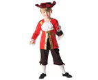 Captain Hook Licensed Disney Costume - Child