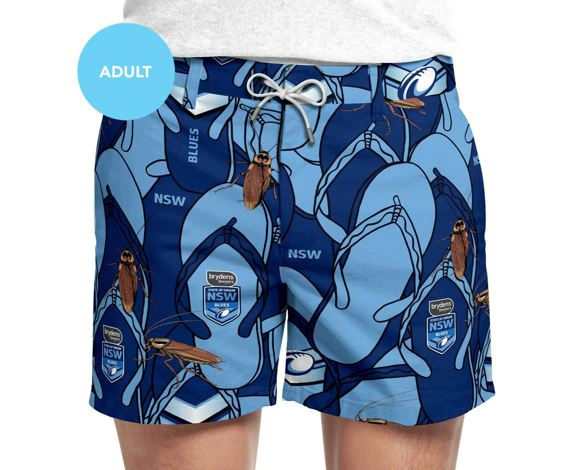 New South Wales Blues SOO 2020 Hawaiian Shorts Sizes S-5XL!