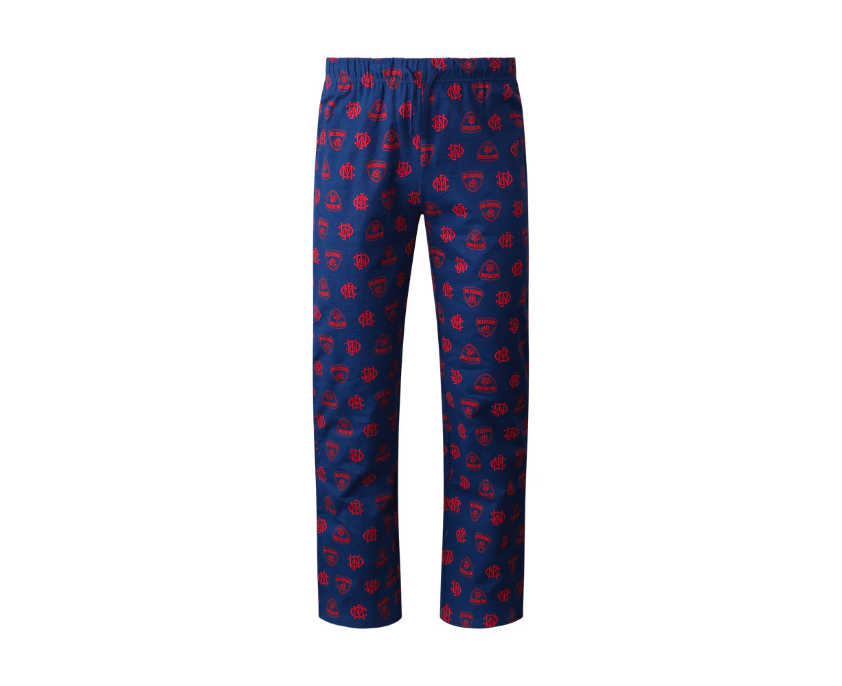 Melbourne Demons Mens Flannelette Sleep Pants