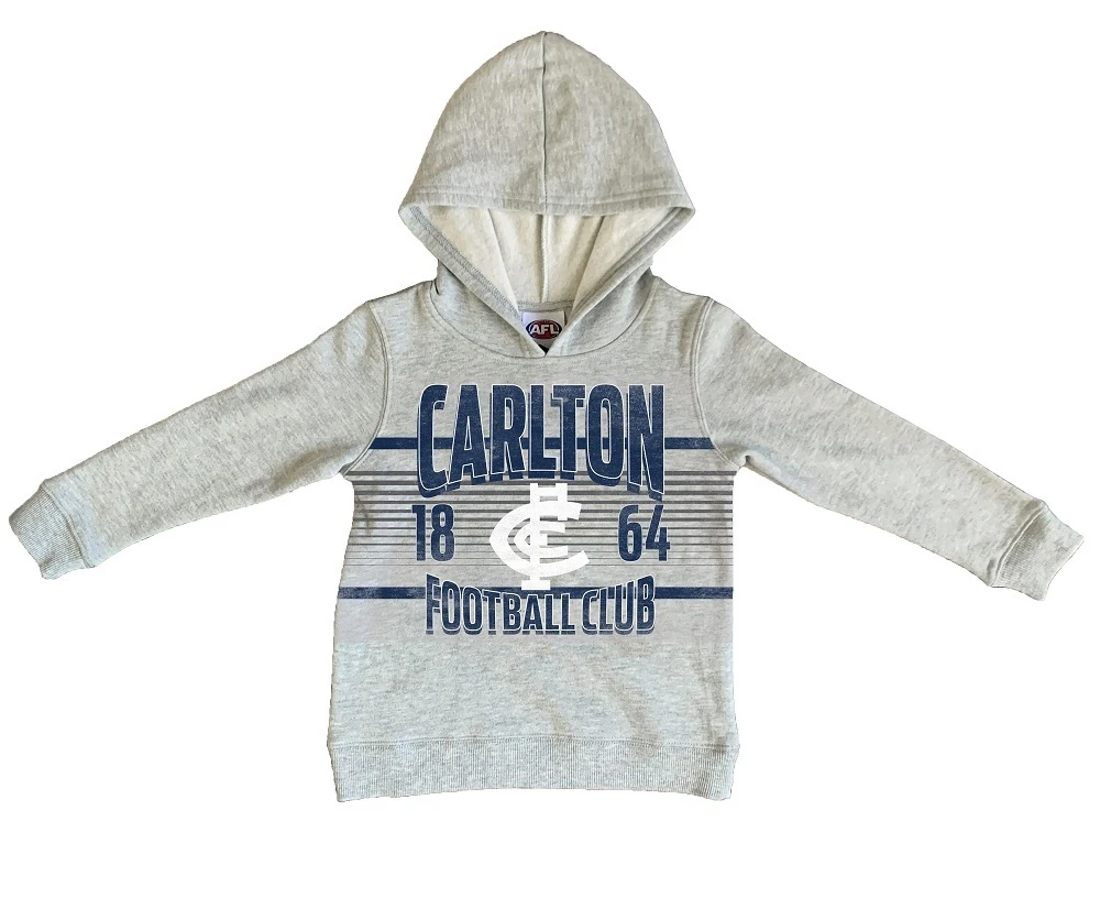 Carlton Blues AFL 2020 Kids Printed Hoody Hoodie Sizes 6-14! W20