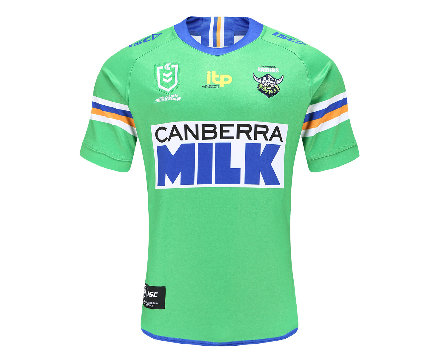 Canberra Raiders NRL ISC 2021 Heritage Milk Jersey Sizes S-7XL
