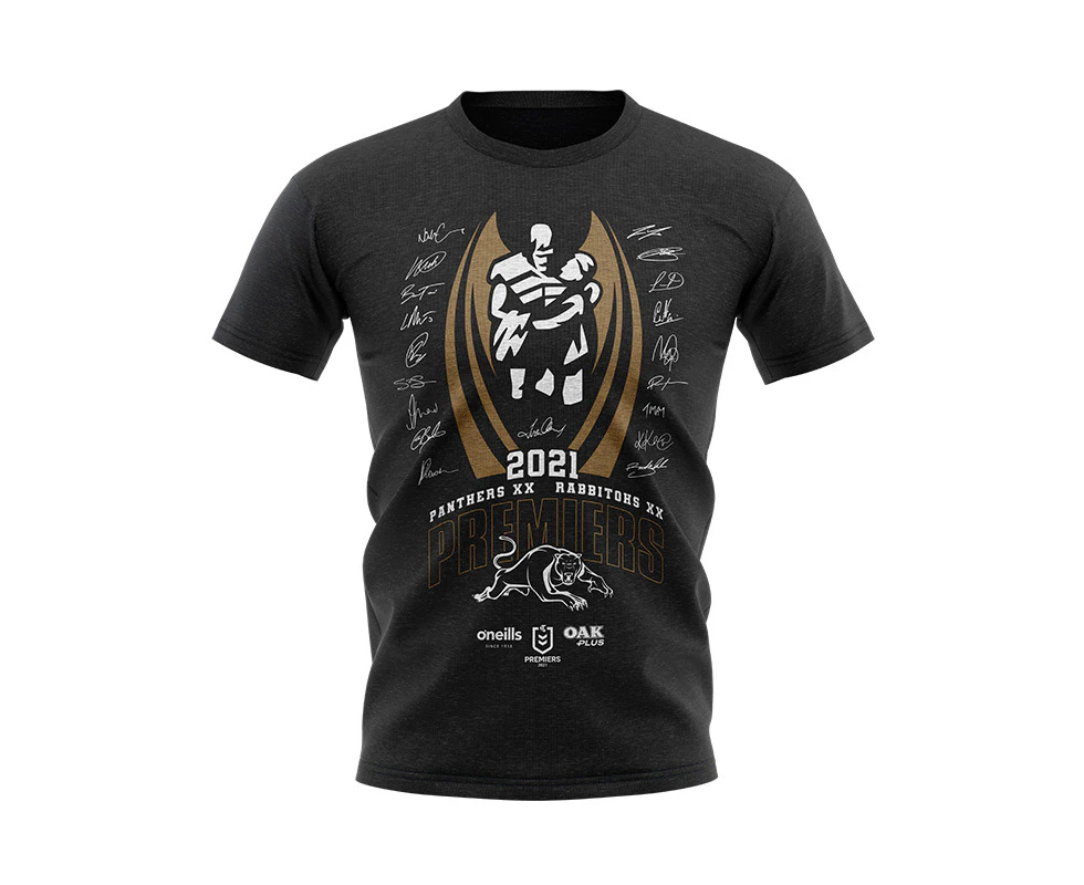 Penrith Panthers NRL 2021 O'Neills Premiers Shirt Sizes S-5XL!