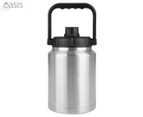 Oasis 2.1L Double Walled Insulated Mini Jug w/ Carry Handle - Silver