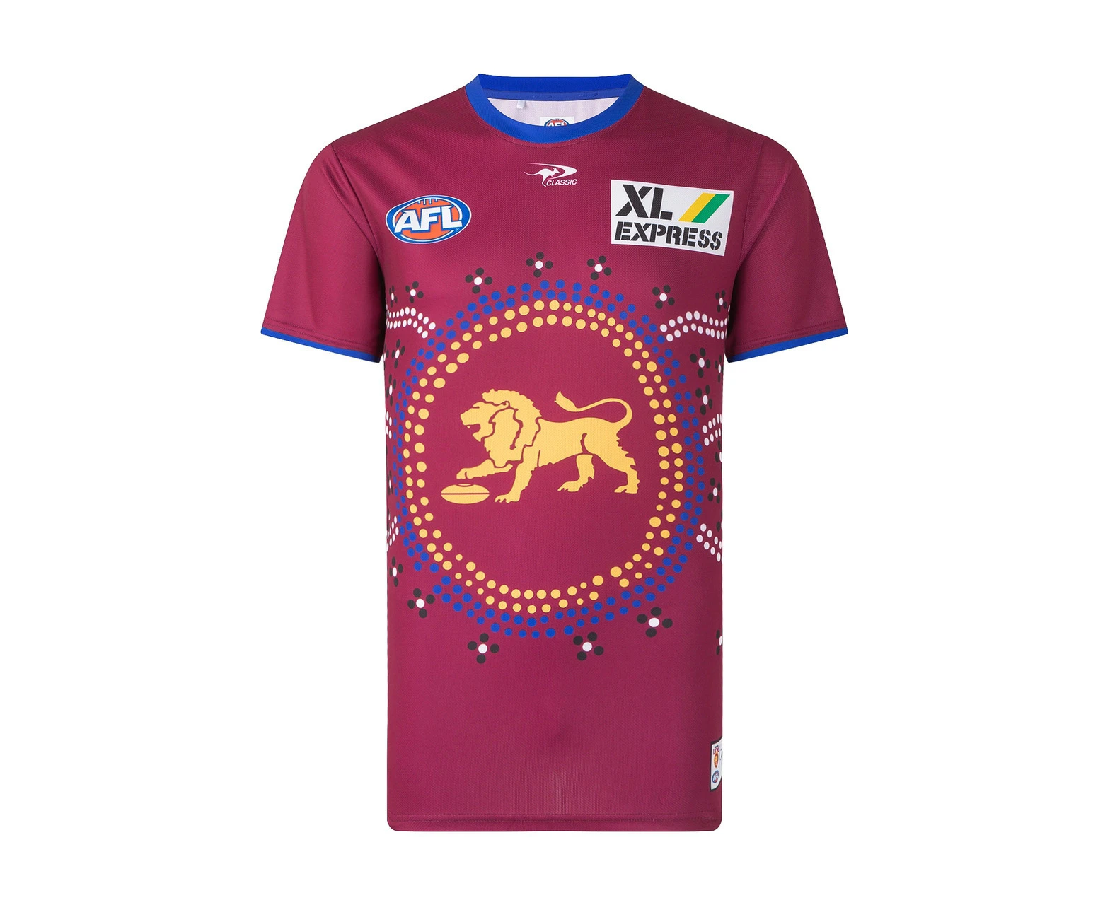 Brisbane Lions AFL Classic 2022 Warm Up Tee T Shirt Sizes S-5XL!