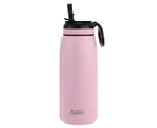 Oasis 780mL Double Walled Insulated Sports Bottle w/ Flip-Up Spout - Carnation