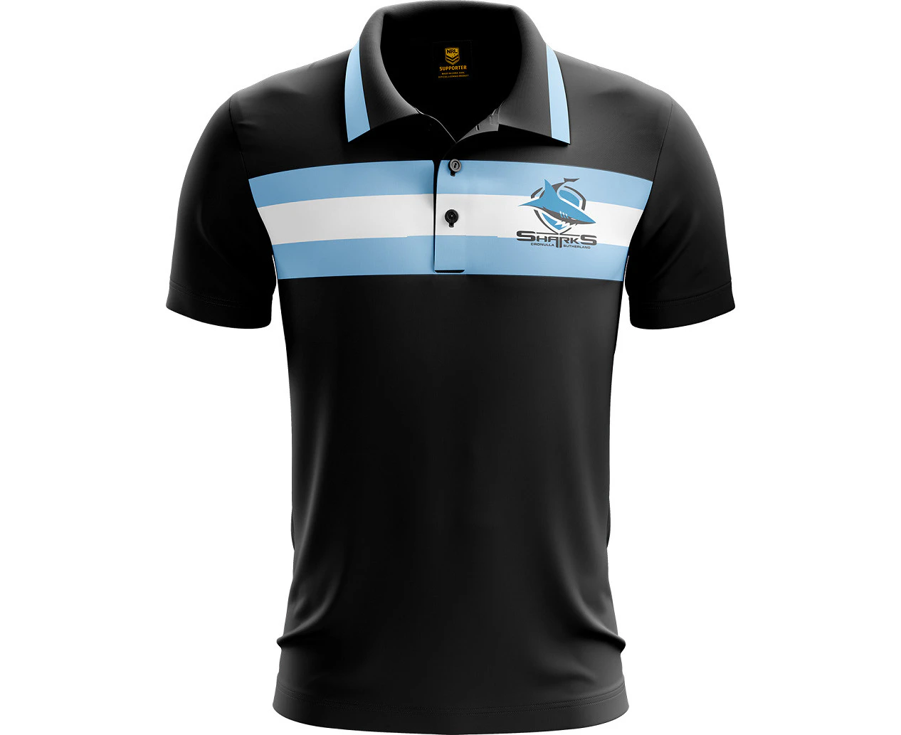 Cronulla Sharks NRL 2019 Advantage Polo Shirt Sizes S-5XL! W19