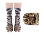 Unisex 3D Simulation Animal Paw Hoof Adult Children Soft Elastic Cotton Socks-Pig