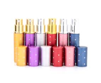 5ML Travel Portable Detachable Refillable Perfume Empty Atomizer Spray Bottle-Red - Red