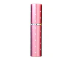 5ML Travel Portable Detachable Refillable Perfume Empty Atomizer Spray Bottle-Red - Red