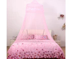 Lace Flower Dome Princess Bed Curtain Canopy Kids Room Mosquito Fly Insect Net-Green - Green