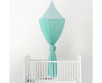Mosquito Net Soft Star Sequin Net Yarn Cute Canopy Crib Curtain for Baby Room-Cyan Green - Cyan Green