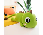 Sleeping Pillow Toy Dinosaur Shape Breathable Cotton Strong Flexibility Hugging Pillow for Girl-Green - Green