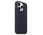 Apple iPhone 14 Pro Leather Case with MagSafe - Ink