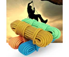 9mm Rock Climbing Rope Anti-fall Tear Resistant High Strong Load Random Color Wilderness Survival Training Rappelling Rope Climbing Gear-Random Color 9 mm