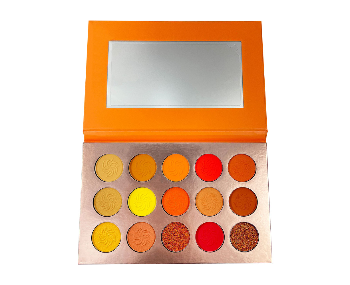 Cheetos eyeshadow palette