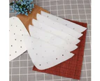 100PCS Air Fryer Liners Perforated Parchment Paper Square Non-stick
