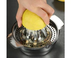 Stainless Steel Fruit Lemon Citrus Orange Juicer Manual Press Squeezer