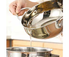 Japanese Tempura Fryer Frying Pan Pot Cooking Pot With Drain Rack