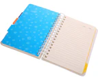 1 Subject Notebook,Wide Ruled Spiral Notebooks,A5 Travelers Notebook