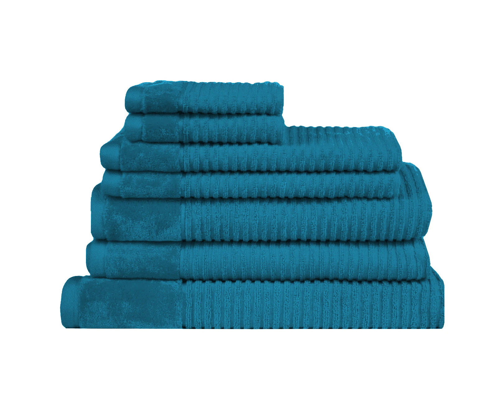 Jenny Mclean Royal Excellency 7PC Bath Towel Sets - Teal