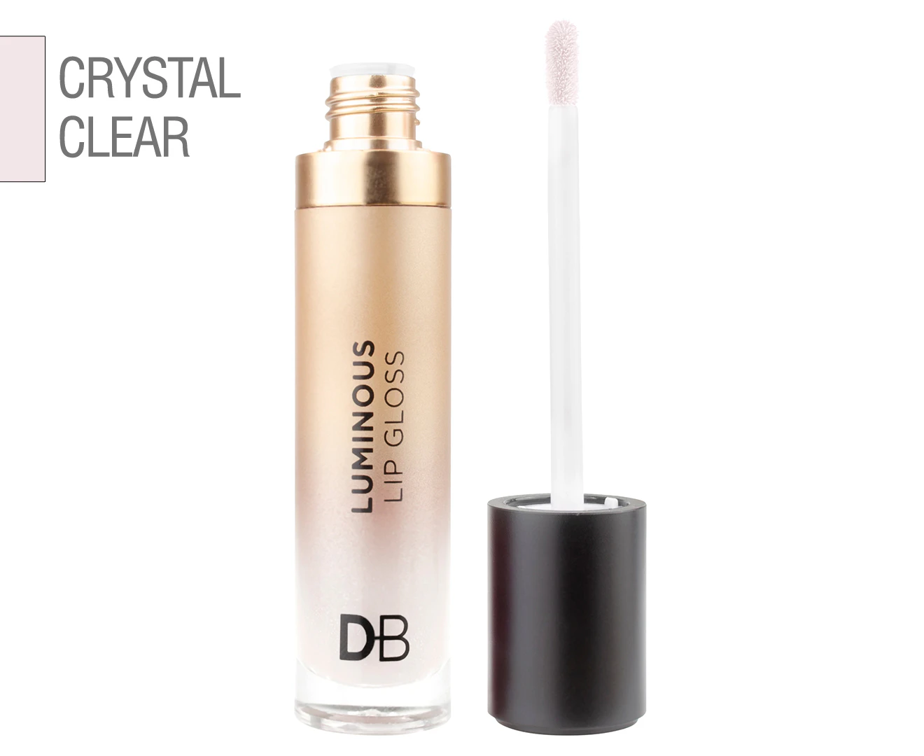 DB Cosmetics Luminous Lip Gloss 8mL - Crystal Clear